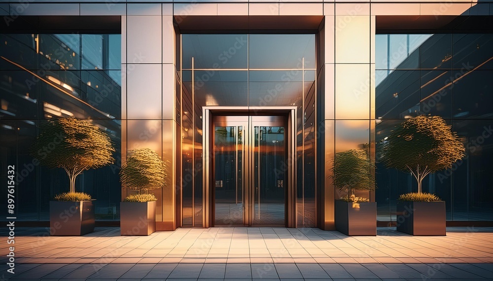 Enterprise entrance screen automatic sliding door Enterprise entrance screen automatic sliding door