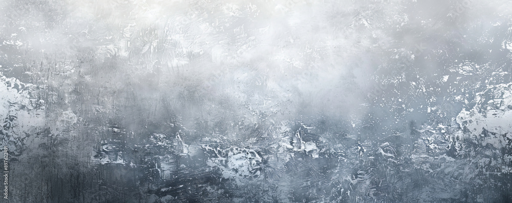 Obraz premium A frosted silver background with a subtle, diffused texture, creating a soft and elegant effect.