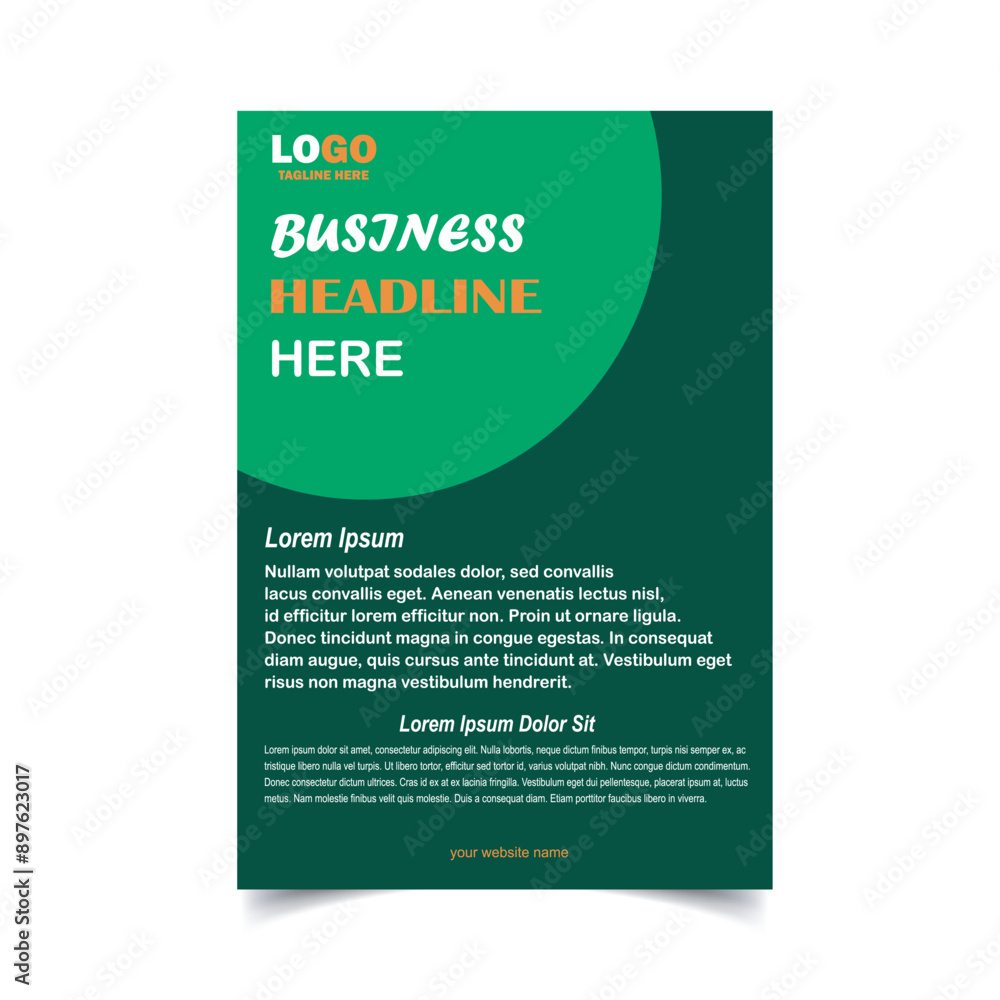 Flayer Design Template Vector, EPS File Flayer Design Template Vector, EPS File