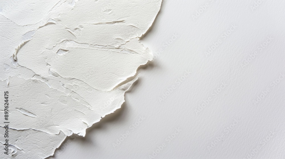 Textured white paper with space for text or image Textured white paper with space for text or image
