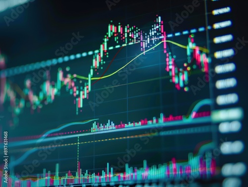 Simple stock chart displaying a gradual rise in stock prices, with a clear upward trend.