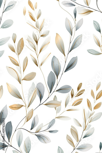 Sweet Summer Blooms: Seamless Watercolor Florals Dreamy Daisies: Seamless Watercolor Floral Designs