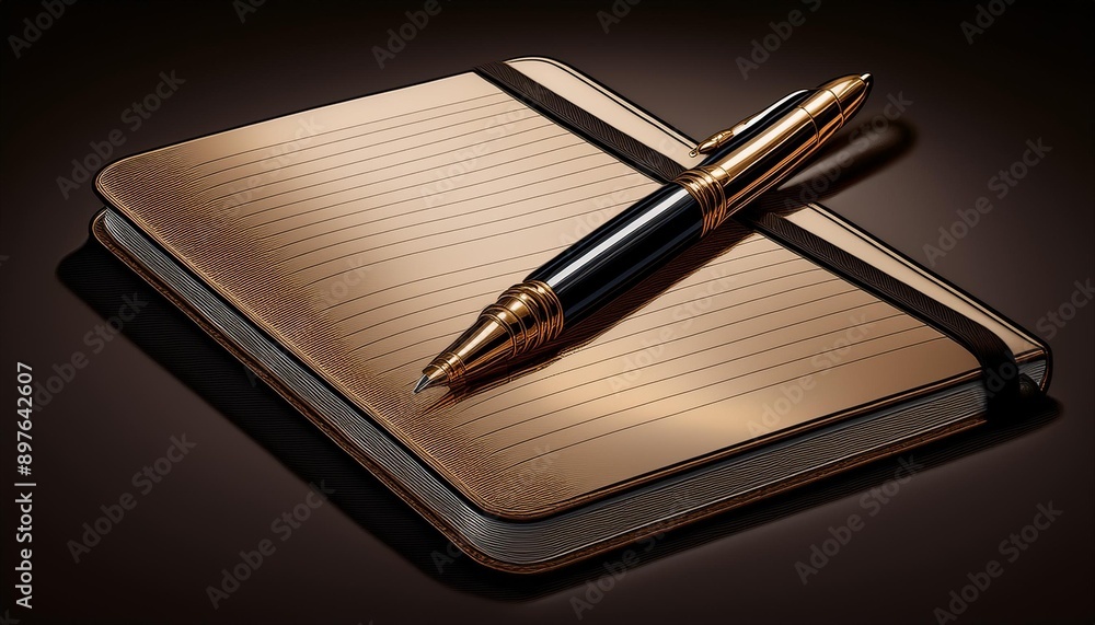 diary and fountain pen diary and fountain pen