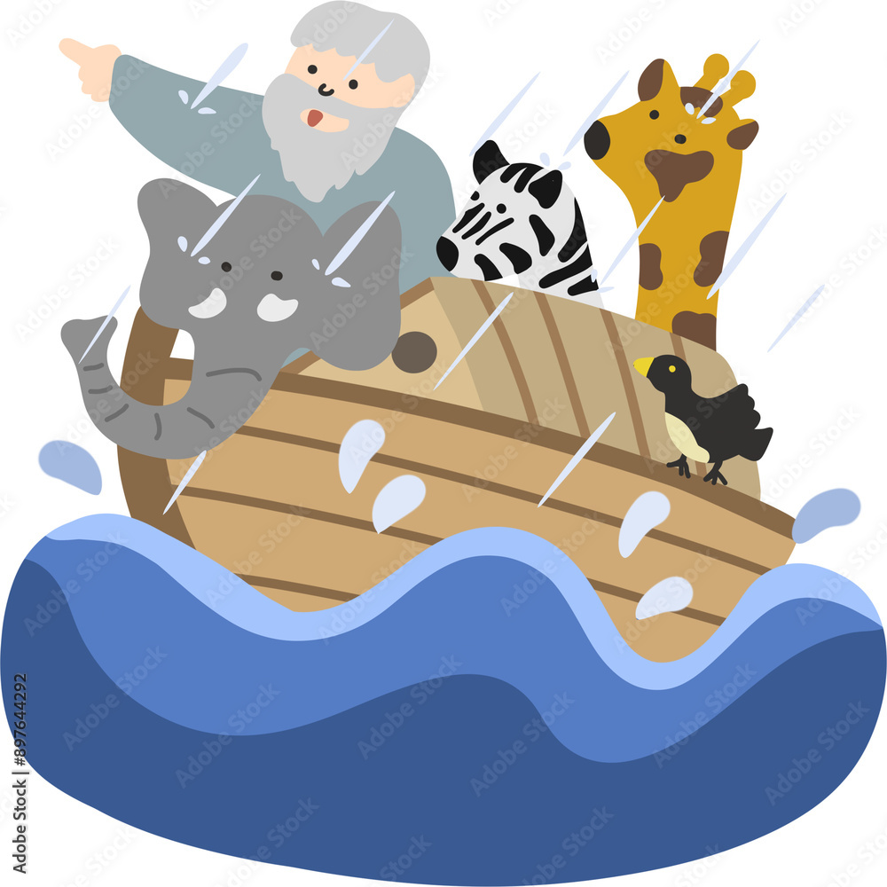 Obraz premium 노아의 방주