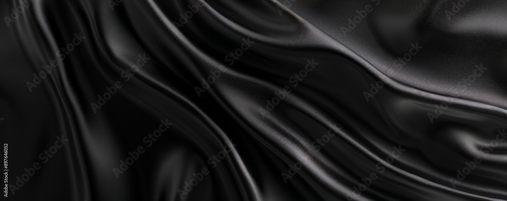 A sleek black background with a smooth, seamless texture, perfect for creating a bold and dramatic look. A sleek black background with a smooth, seamless texture, perfect for creating a bold and dramatic look.