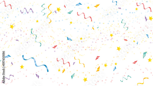 colorful confetti  Background Vector Free Downloads for Festive Designs
