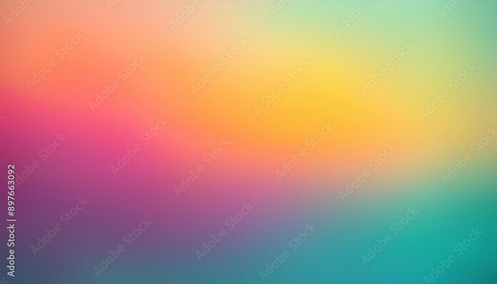 Multi-Color Fusion Gradient Background with Blur and Noise Grain Texture Multi-Color Fusion Gradient Background with Blur and Noise Grain Texture