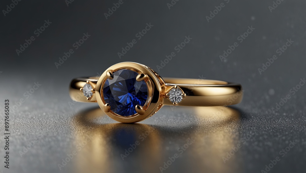 ring with sapphire ring with sapphire