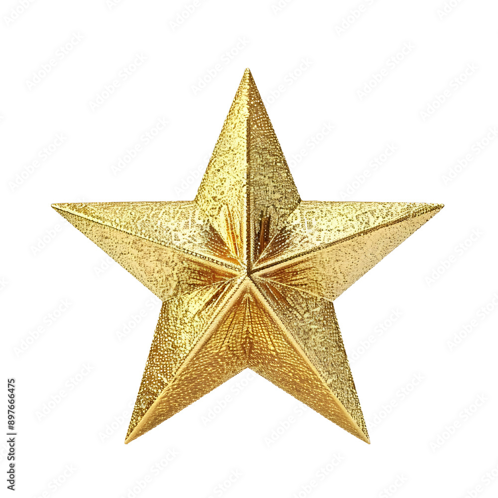 golden star isolated on white background golden star isolated on white background