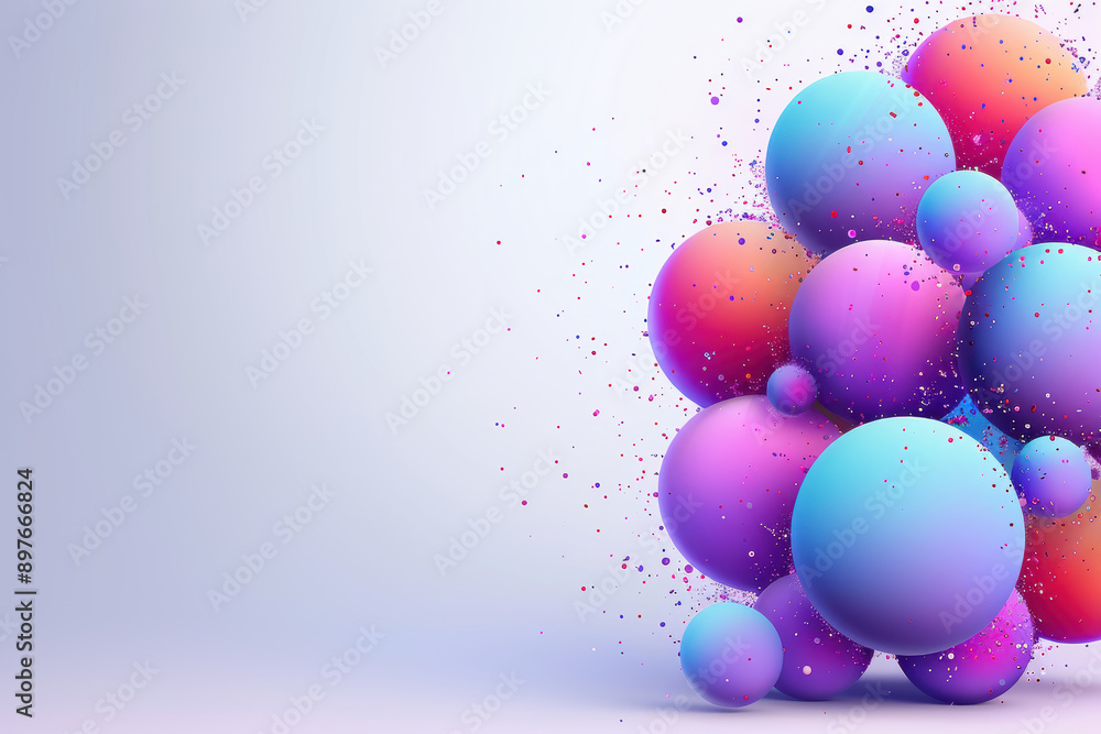 Party Background with Space for Text Party Background with Space for Text