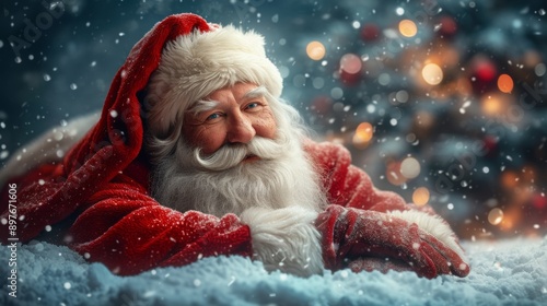 Santa Claus Christmas concept