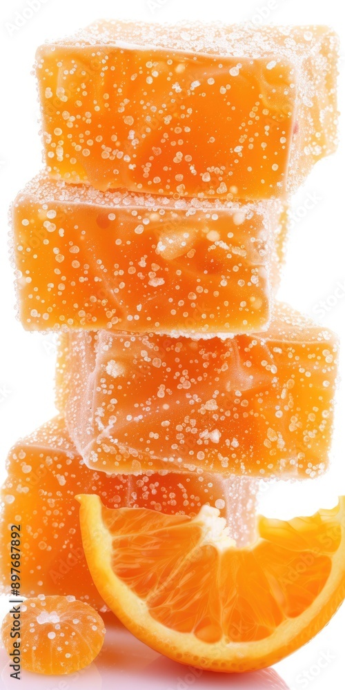 custom made wallpaper toronto digitalCBD Orange Edibles. Delicious Sweet Candy Jelly with Orange Flavor