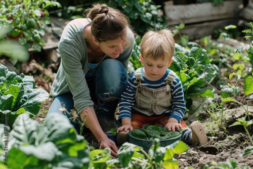 Wallpaper Mural Hands-on learning for child with adult guidance Torontodigital.ca