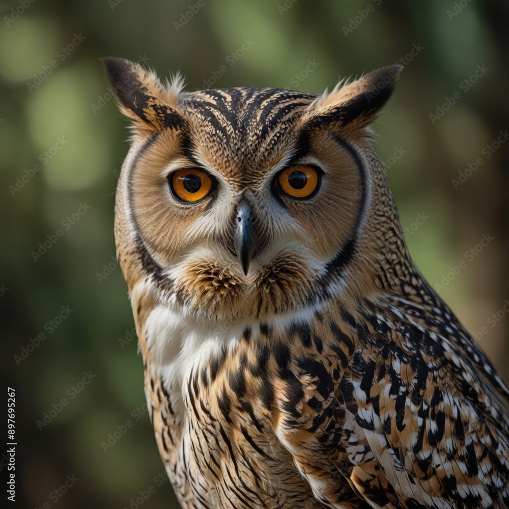 Intricate close-up of an owl’s feathers, showcasing its natural camouflage Intricate close-up of an owl’s feathers, showcasing its natural camouflage