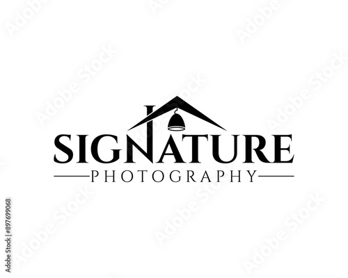 Signature photography logo design | Font Calligraphy | Logo type | Script and Font Type | Font lettering | handwritten with camera icon vector design