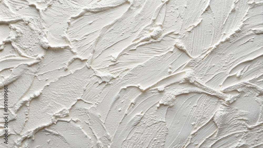 Obraz premium White Textured Wall Background, Abstract, Texture, Wall, Design