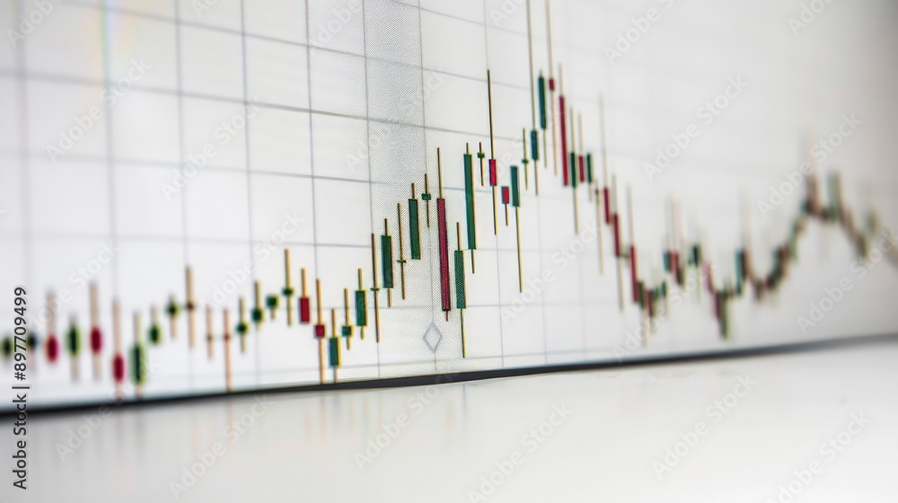 Simple stock chart with a consistent upward trend, reflecting stable stock price growth, set against a white background. Simple stock chart with a consistent upward trend, reflecting stable stock price growth, set against a white background.
