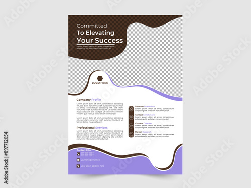 professional flayer design. modern flayer template. creative flayer design. 