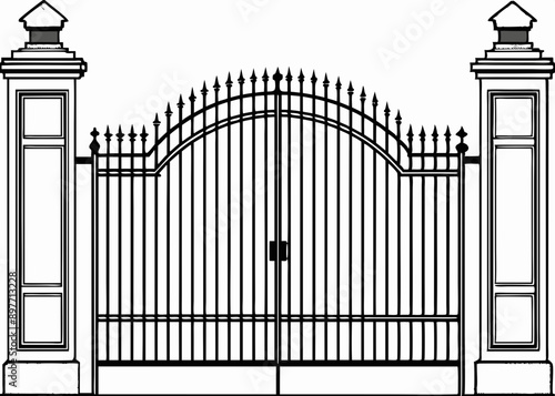 2D iron gate