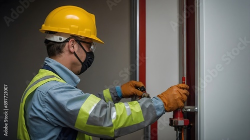 Handwerkliches Können: Sicherheitstüren einbauen