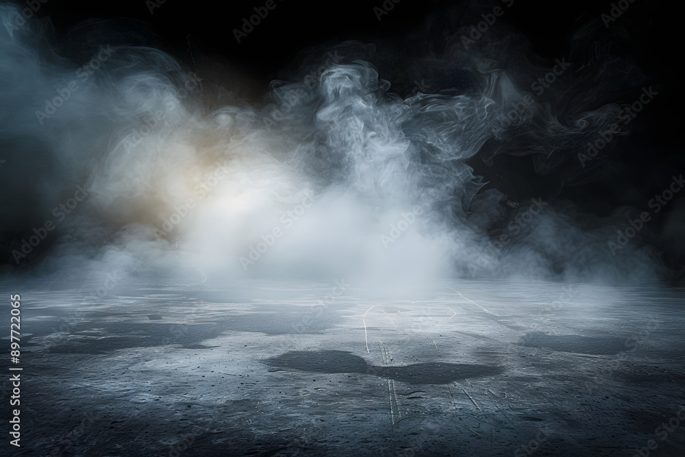 concrete floor and smoke background concrete floor and smoke background