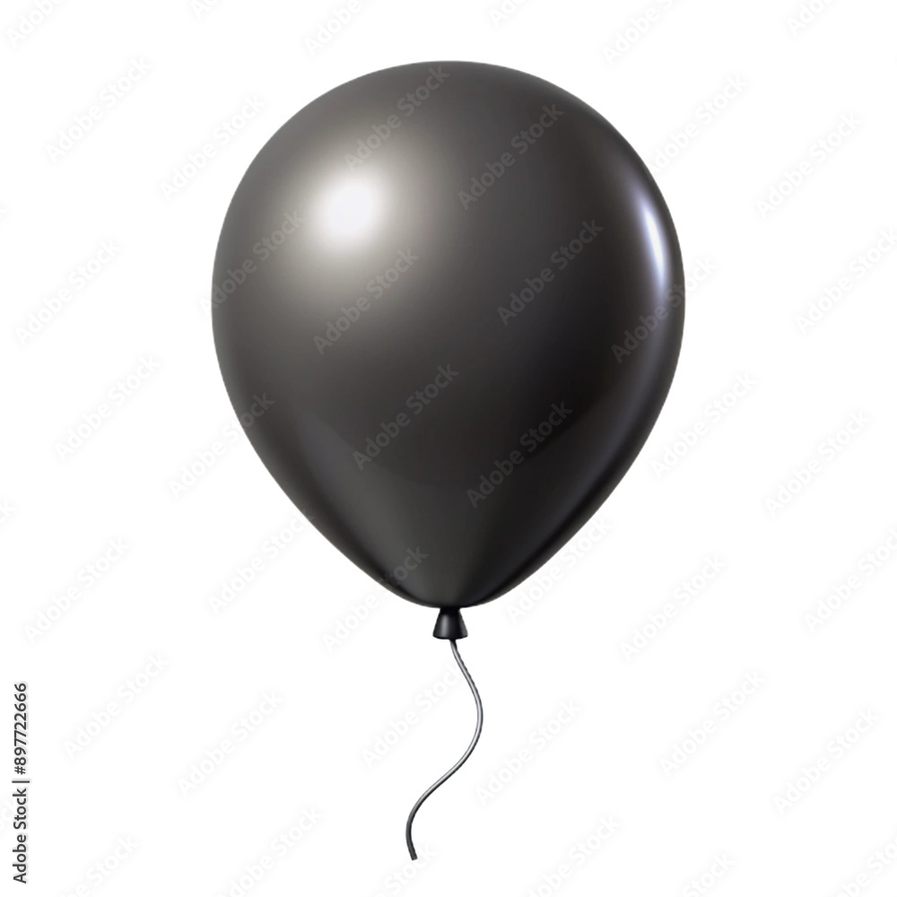 A balloon with a white background. The balloon is the main focus of the image. The color green is used to create a sense of happiness and joy A balloon with a white background. The balloon is the main focus of the image. The color green is used to create a sense of happiness and joy