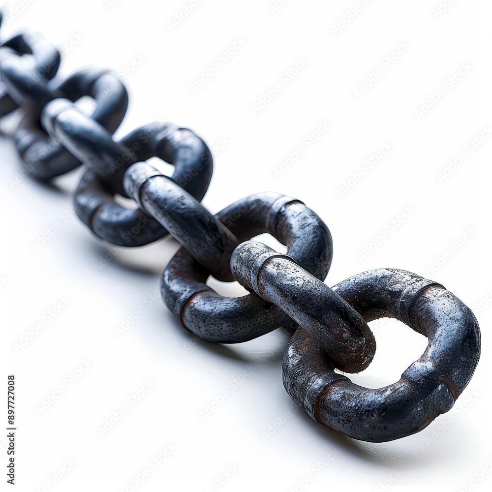 Fototapeta premium Heavy-duty Industrial Chain
