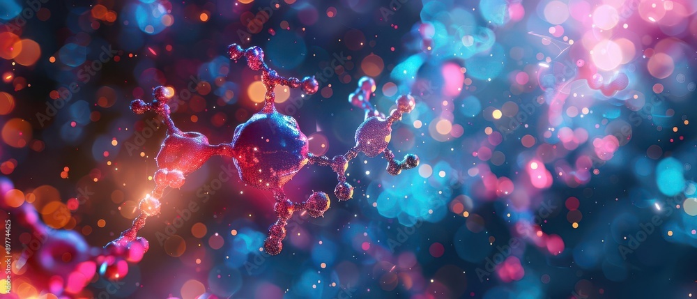 Holographic molecules forming complex structures Holographic molecules forming complex structures