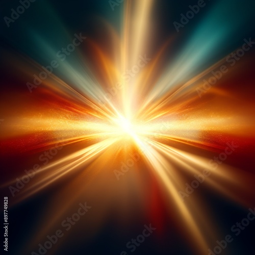 abstract background with rays