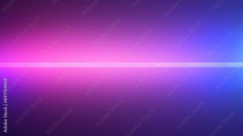Fototapeta premium Abstract background with a bright line separating blue and purple gradient, ideal for a technological or futuristic concept