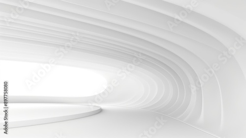 Free abstract white background minimal futuristic architectural space wallpaper