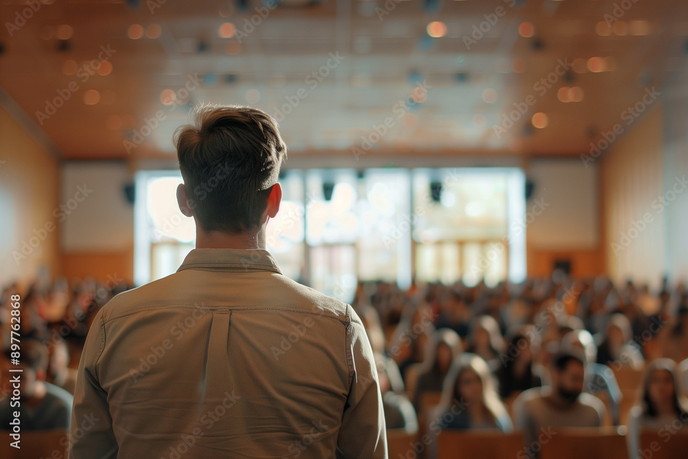 Speaker at Business Conference and Presentation. Speaker at Business Conference and Presentation.