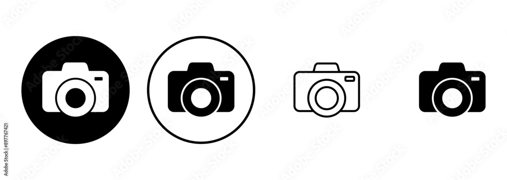 Camera icon set. photo camera icon. camera photography icon. Camera icon set. photo camera icon. camera photography icon.