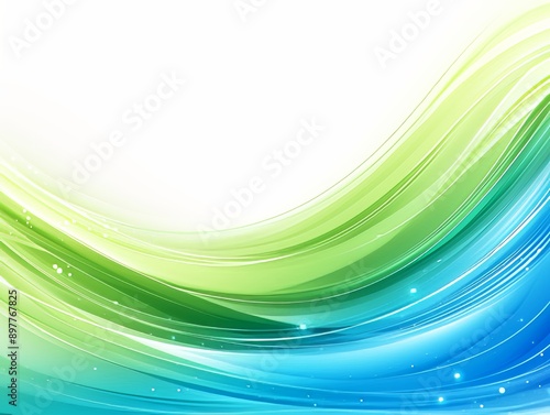 A dynamic abstract gradient background. combining bright greens and blues. emphasizing energy and movement. ideal for fitness and health graphics