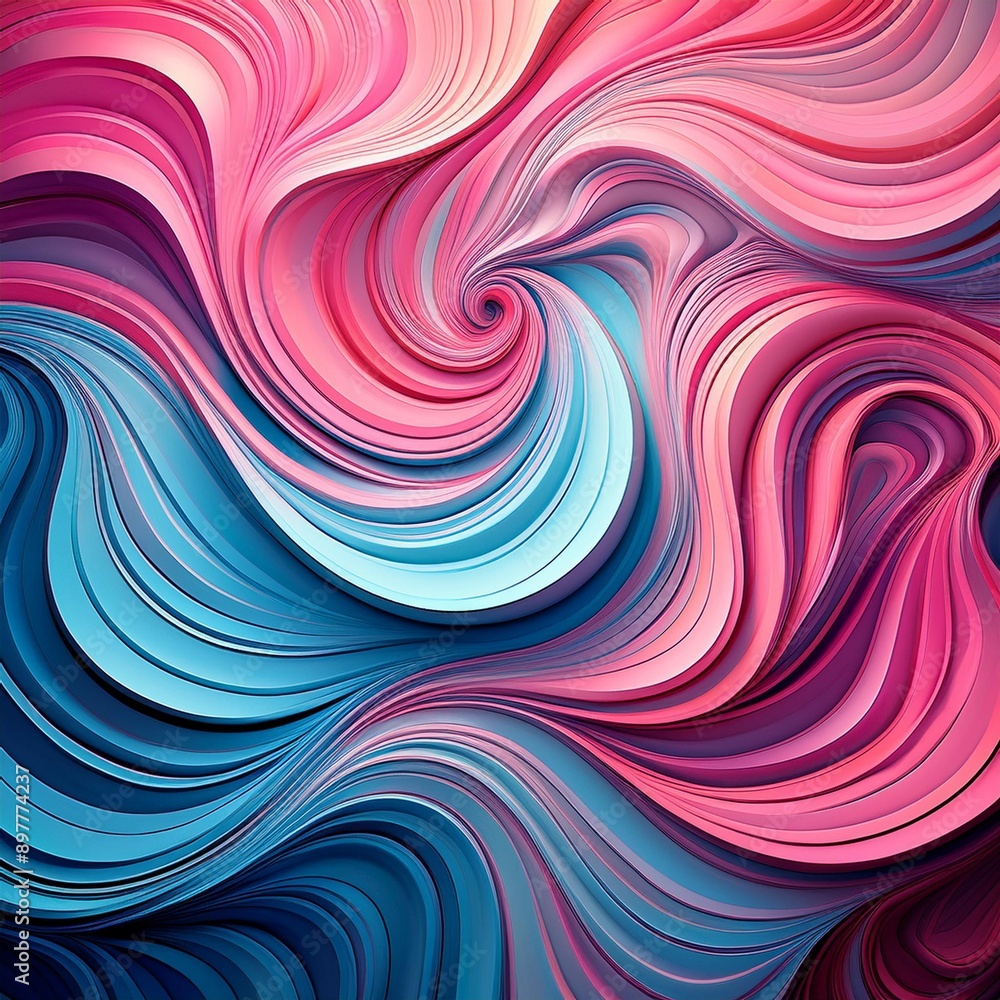 soft background of abstract swirling ripples in blue and pink tones against textured wall paper soft background of abstract swirling ripples in blue and pink tones against textured wall paper