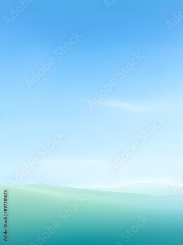 abstract backdrop with blue sky