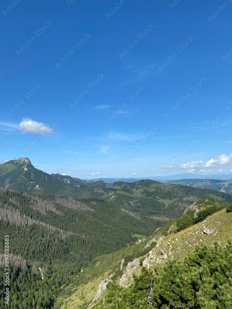 widok z gór widok z gór