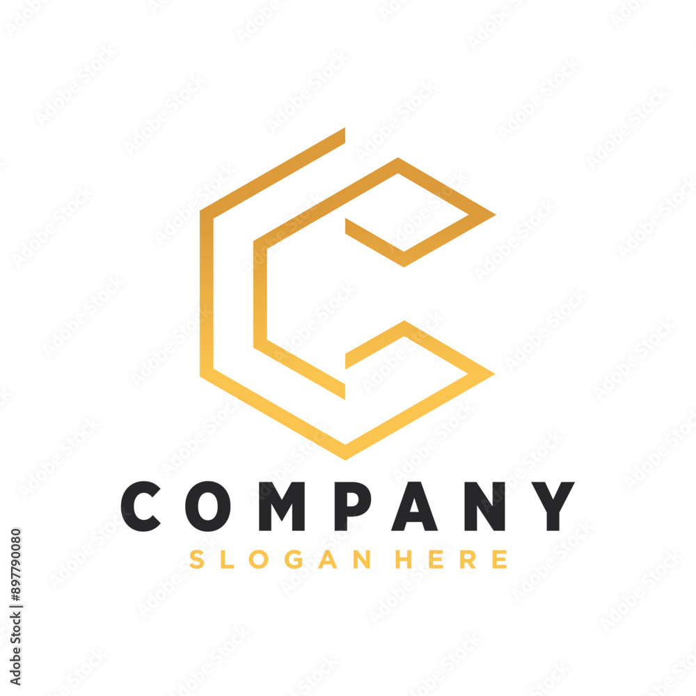 Initial C logo vector template Abstract Letter C logotype trademarks company logo Vector Illustration Initial C logo vector template Abstract Letter C logotype trademarks company logo Vector Illustration