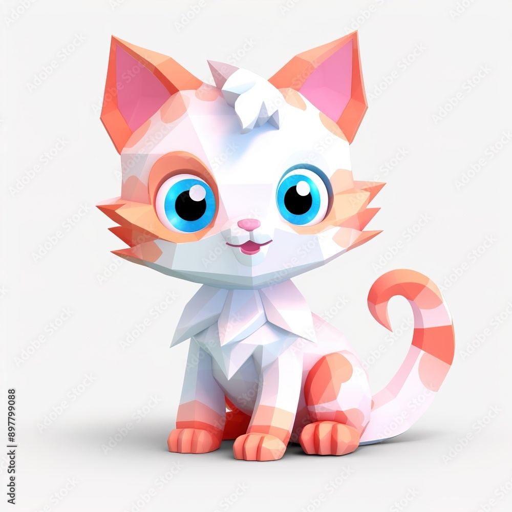 Fototapeta premium smiling cat