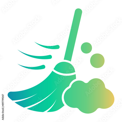 broom Gradient icon