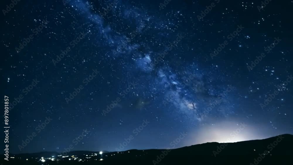 Shooting Star in Night Sky Shooting Star in Night Sky