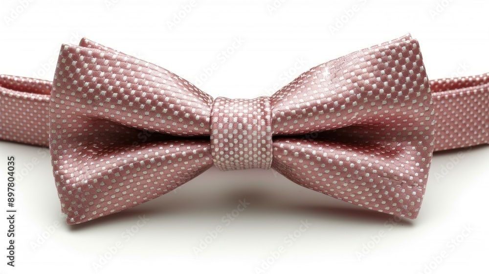 Pink Bow Tie with White Dots Pink Bow Tie with White Dots