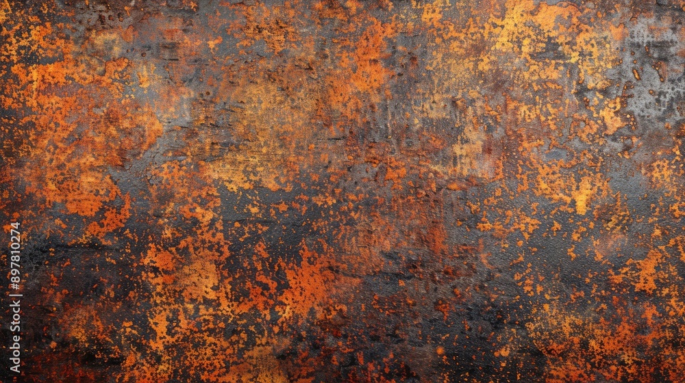 Rust covered metal sheet texture Rust covered metal sheet texture