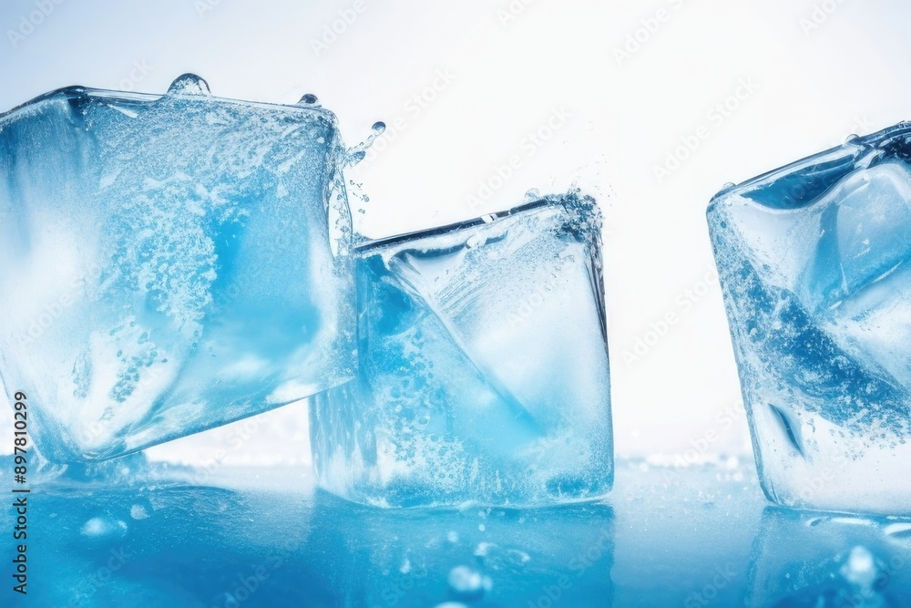 Fresh ice cubes Fresh ice cubes