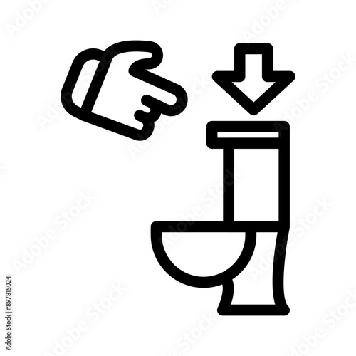 Toilet Flush icon
