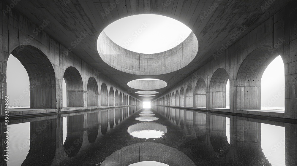 Photograph the symmetry in architecture