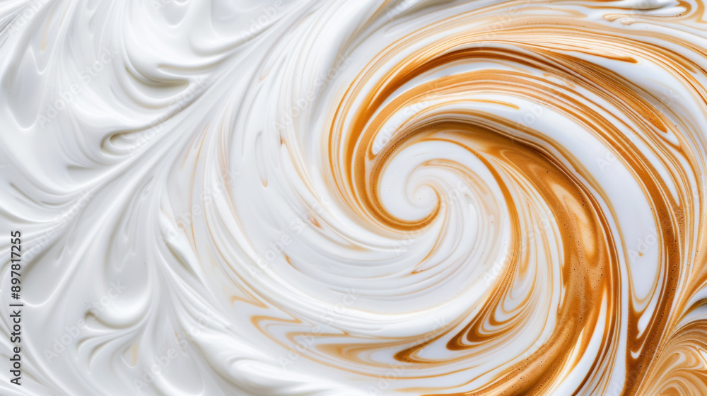 Abstract swirl pattern with white and orange tones, creating a fluid and dynamic texture perfect for backgrounds or designs. Abstract swirl pattern with white and orange tones, creating a fluid and dynamic texture perfect for backgrounds or designs.