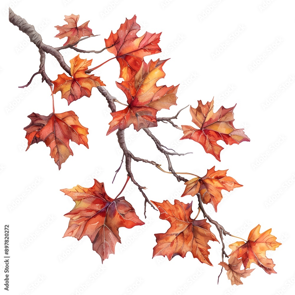 autumn leaves isolated on white autumn leaves isolated on white