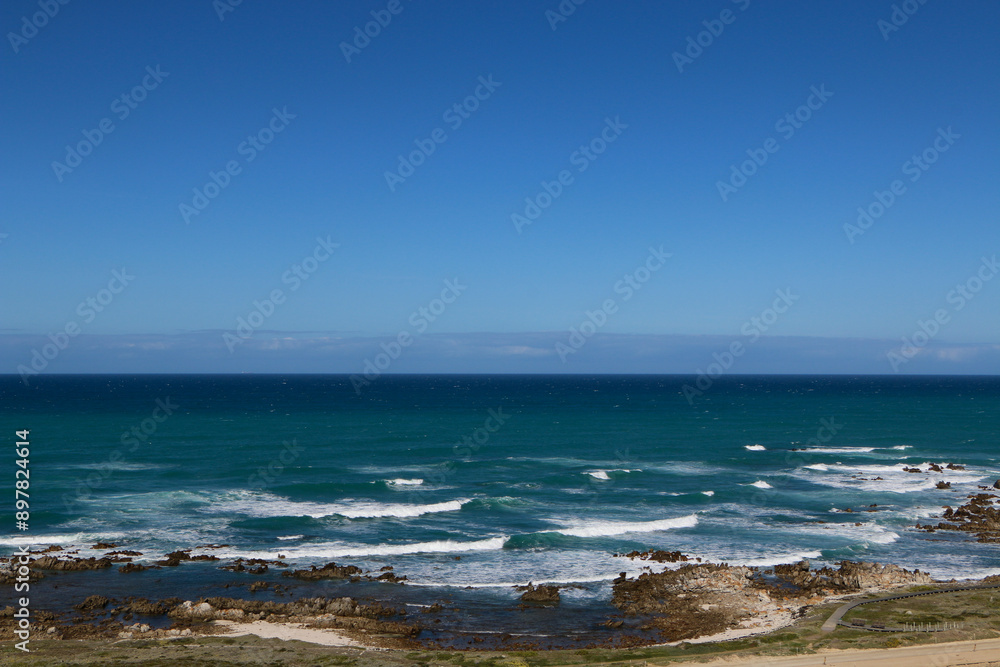 view of the coast of the sea view of the coast of the sea