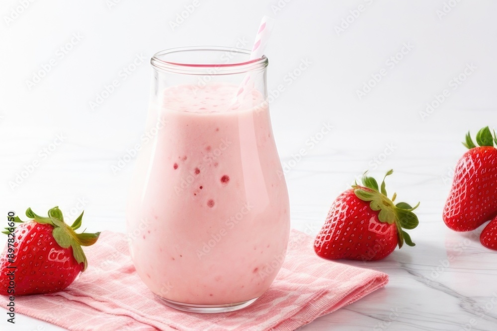 Smoothie Strawberry Milk Smoothie Strawberry Milk